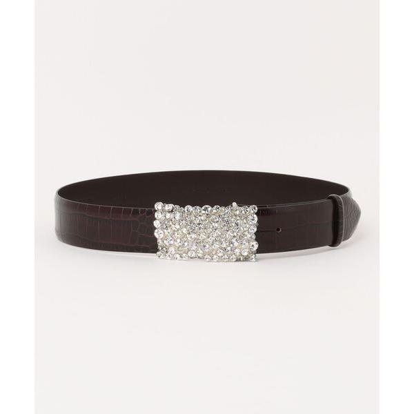 ベルト FABRIZIO MANCINI/スワロフスキーベルト/80 レディース メンズ