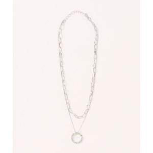 ネックレス デザインチェーンレイヤードNL レディース