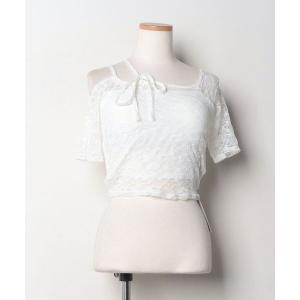 「EMODA」 半袖カットソー FREE ホワイト レディース