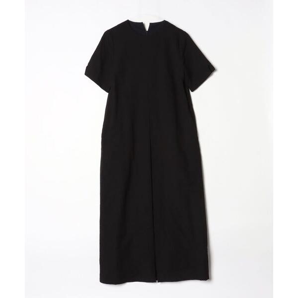 「r.」 半袖ワンピース FREE ブラック レディース