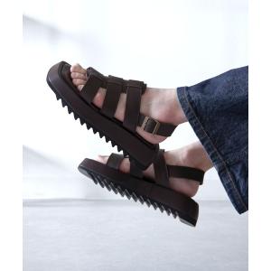 「VARISISTA Global Studio」 サンダル M ブラウン メンズ