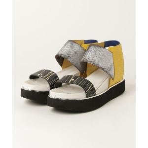 「UNITED NUDE」 フラットサンダル 39 イエロー レディース