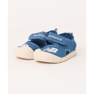 「New Balance」 「KIDS」フラットサンダル 15 ブルー キッズ