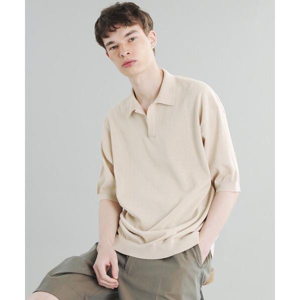 「MACKINTOSH PHILOSOPHY」 半袖ニット 6 ベージュ メンズ