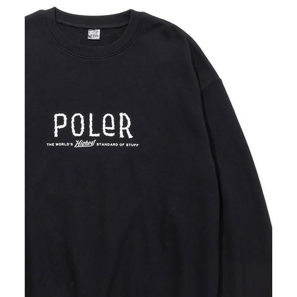 トレーナー スウェット POLER FURRY FONT CREW メンズ レディース