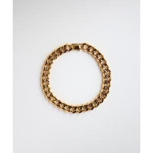 ネックレス 「TUWAKRIM」ワイドチェーンショートネックレスM レディース