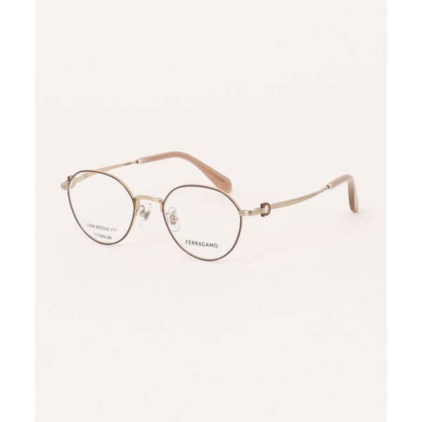 伊達メガネ メガネ 眼鏡 「FERRAGAMO/フェラガモ」ラウンド メガネ SF2602LB 74...