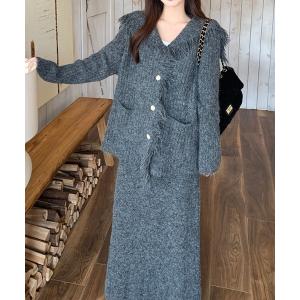 セットアップ ニットセットアップ レディース