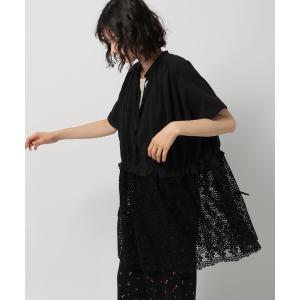 「niko and...」 半袖ワンピース FREE ブラック レディース