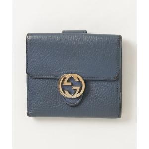 「GUCCI」 財布 - ブルー レディース