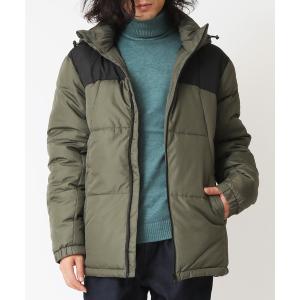 ダウンジャケット ダウン ポリデュスポ/ファイバー中綿フード脱着JKT エコダウンジャケット メンズ レディース