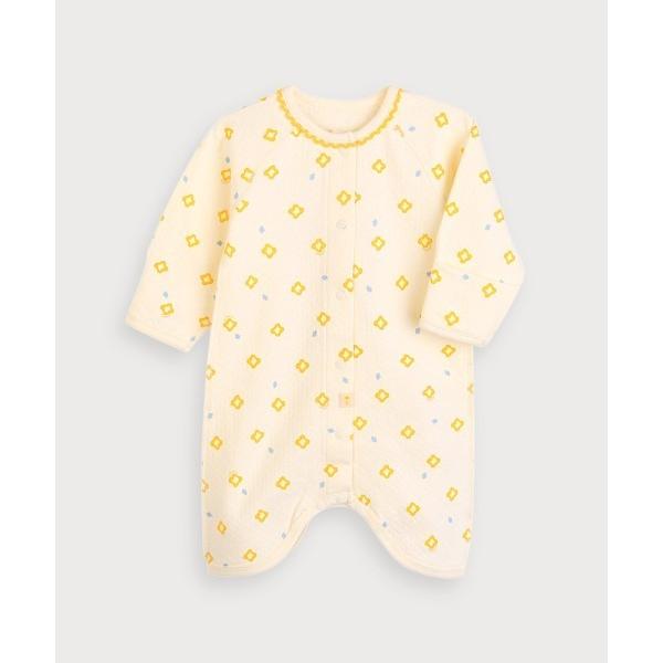 ベビー肌着 バターリーダブルフェイスコンビ肌着