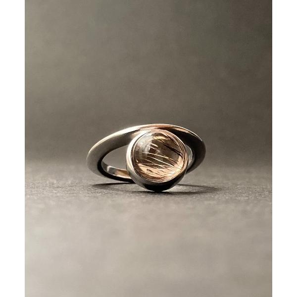 指輪 リング MELANGE Hover ラウンドウェイブリング レディース