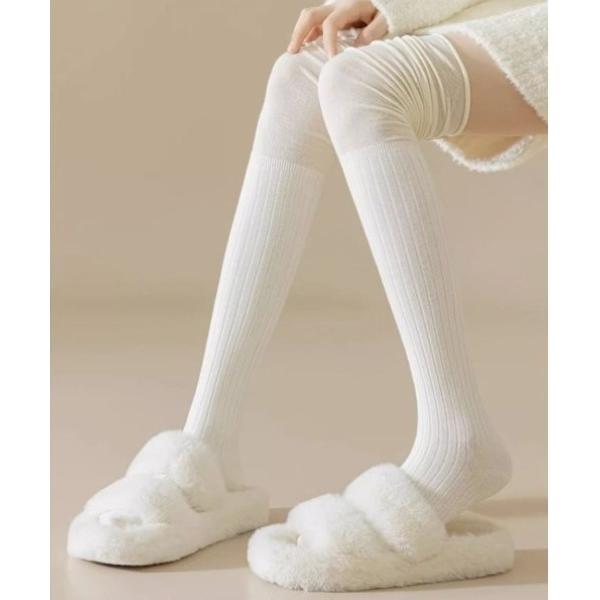 靴下 ルーズシルエット ニーハイソックス レディース