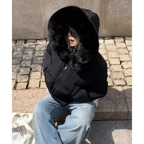 ダウンコート ダウンジャケット ファー付きダウンジャケット レディース メンズ