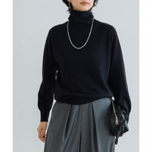 ニット セーター カシミヤタートルネックニット レディース