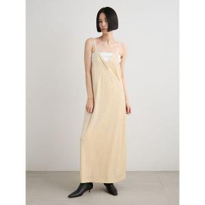 MIESROHE（ミースロエ） キャミソール 「洗える」ワッシャーサテン