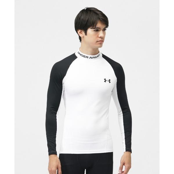 シャツ アンダーアーマー  UAコールドギアインフラレッド コンプレッション ロングスリーブ モック...