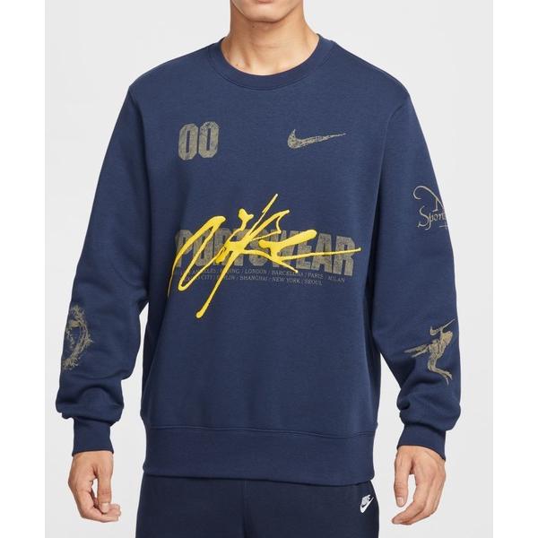 ナイキ NIKE ナイキ NSW クラブ BB OC 3 フ ゜ルオーバー L/S クルー メンズ