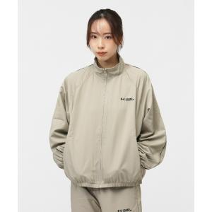コート アウター アンダーアーマー  UAトリコット ライナー ウーブン フーディー レディース