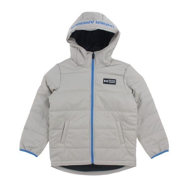 コート アウター アンダーアーマー  UAインサレーション フルジップ ジャケット キッズ 子供服