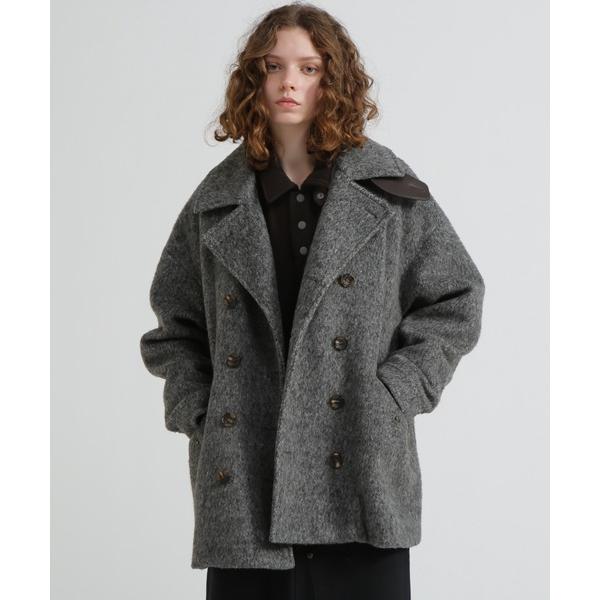 ピーコート pコート 「直営店限定」SHAGGY PEA COAT/シャギーピーコート レディース