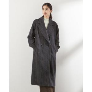 SUIT SELECT コート チェスターコート ダブルブレストロングチェスター