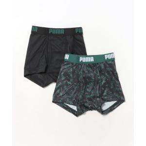ベビー肌着 WEB限定 PUMA プーマ 2Pロゴ総柄ボクサーパンツ 1064｜ZOZOTOWN Yahoo!店