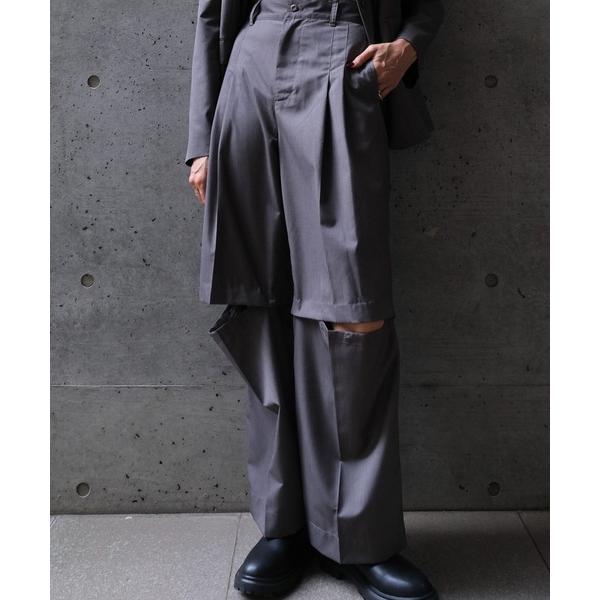 ワイドパンツ パンツ 3WAY CUTOUT TROUSERS(スリーウェイカットアウトトラウザー)...