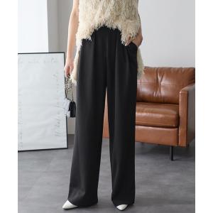 スラックス パンツ リッチエアジャージー2タック...の商品画像