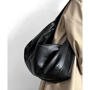 ショルダーバッグ NAVE ルーズ ドレープ ビッグ ショルダーバッグ メンズ レディース