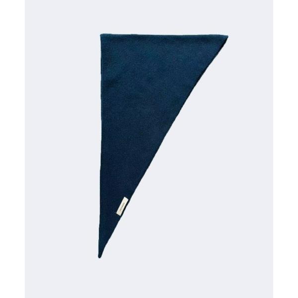 スカーフ バンダナ ウール100%素材　三角ニットスカーフ レディース