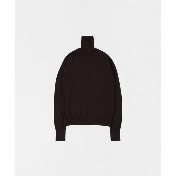 セーター ニット MERINO WOOL THUMBHOLE TURTLENECK KNIT メンズ...