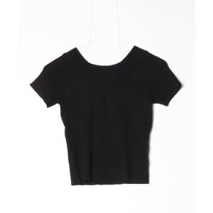 「RESEXXY」 半袖ニット FREE ブラッ...の商品画像