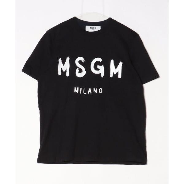 「MSGM」 半袖Tシャツ MEDIUM ブラック レディース