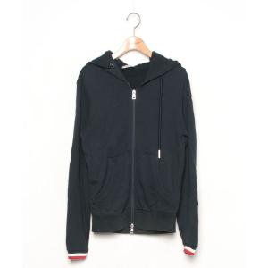 「MONCLER」 ジップアップパーカー X-SMALL ネイビー メンズ