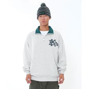 トレーナー スウェット EFG SWEAT HALF ZIP メンズ