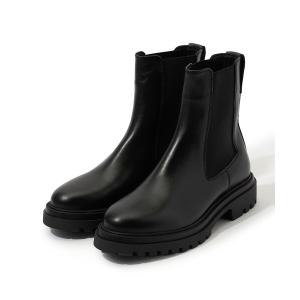 ブーツ NUYOU レザー サイドゴアブーツ レディース