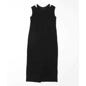 「WILLFULLY」 ノースリーブワンピース FREE ブラック レディース