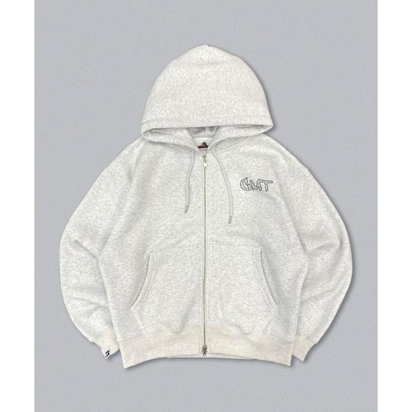 パーカー CMT ruler rhinestone zip hoodie メンズ