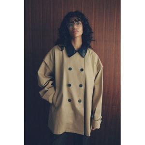 ブルゾン アウター 2-way double breasted coat(2wayダブルブレスコート) レディース