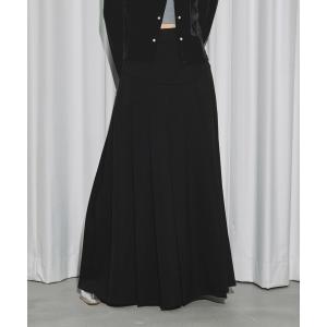 ロング スカート corset pleats skirt コルセットボックスプリーツスカート
