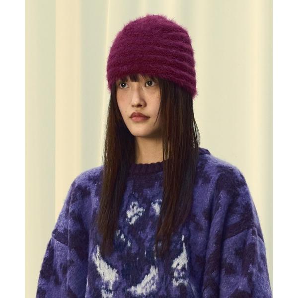 ニット帽 ニットキャップ レディース A'GEM/9 × .kom 「NICE GHOST CLUB...