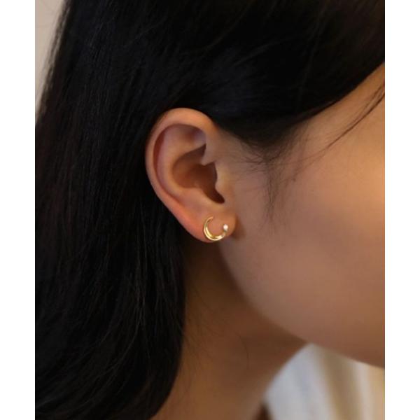 ピアス ムーンストーンピアス レディース