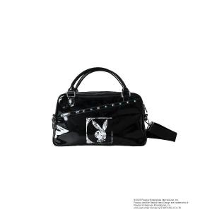 ショルダーバッグ PLAYBOY Boston Bag/プレイボーイスクールバッグ メンズ