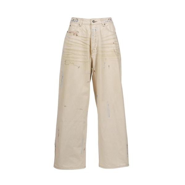 ジーンズ ECRU WASH PAINT COLOSSUS JEAN メンズ レディース