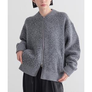 ブルゾン アウター ボアジャケット「サスティナブル」 レディース