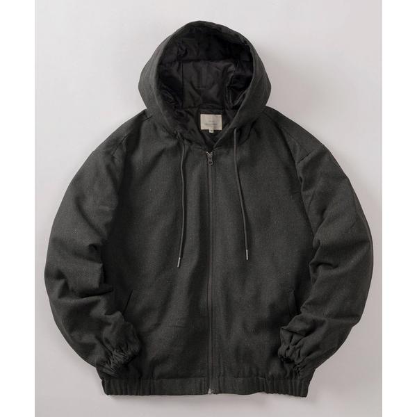 ブルゾン アウター 「81」ダック 中綿入り フードブルゾン／ワークブルゾン／アクティブパーカー メ...