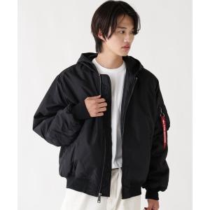ma1 ma-1 Alpha Industries/アルファインダストリーズ/MA-1 HOODED OXFORD FLIGHT JACKET/エムエ