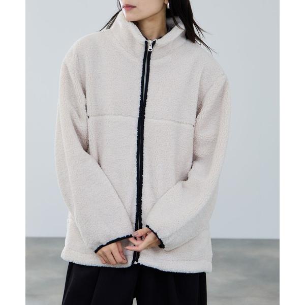 ブルゾン アウター milli de l'air テディボアコクーンブルゾン レディース